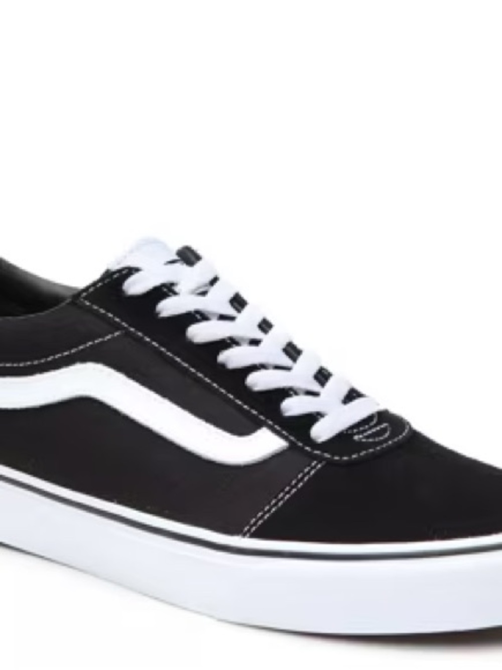 VANS Classic Black & White Low-Top Sneaker